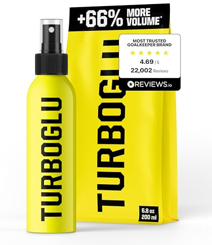 T1TAN TURBOGLU Torwarthandschuh-Gripbooster 200ml - Perfekter Grip auf Knopfdruck