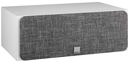 DALI Oberon VOKAL – Weisse Centerlautsprecher mit 2 x 5¼ Holzfasermembranen, SMC & 29-mm-Kalotte für klare, dynamische Film- und Konzertwiedergabe