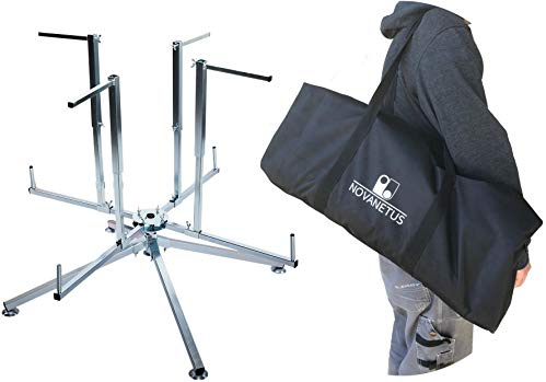 Novanetus A2S Rohrhaspel Abroller für Fußbodenheizungsrohr Aufwickler für Kabel Aufroller für Rohr PEX PERT AL/PEX des Fußbodenheizung mit Tasche
