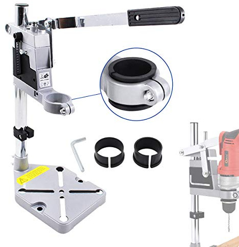 Werkbank Reparatur Werkzeug Ständer für elektrische Bohrmaschine, Stabiler, Genauigkeit, Universal Tischbohrmaschine Rahmen für DIY, Holzverarbeitung, Home Repair, Other Hand Electric Drill Work Etc.