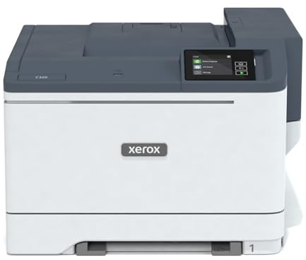 Xerox C320dni WLAN Drucker - A4-Farblaserdrucker mit 33 Seiten/Minute und automatischem beidseitigen Druck, für das Home Office, das Büro oder kleine Unternehmen