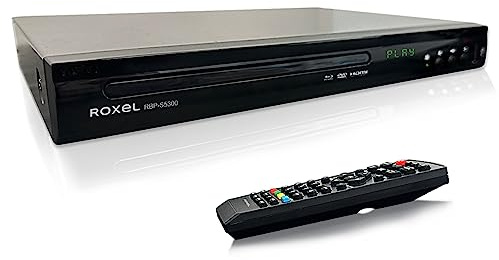 Roxel RBP-S5300A Blu-ray-Player | MTK Mainboard | SONYLens | Digitales LED-Display | Dolby DTS Surround Sound | USB, HDMI, RCA, Koaxialanschluss, alle Regionen