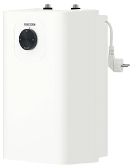 Neueste Generation STIEBEL ELTRON Boiler SNU 5 Plus, antitropf-, thermostop-Funktion, sehr kompakt, Untertischboiler 5 Liter Niederdruck, mit Stecker 230V, 2 kW, Made in Germany, 204972