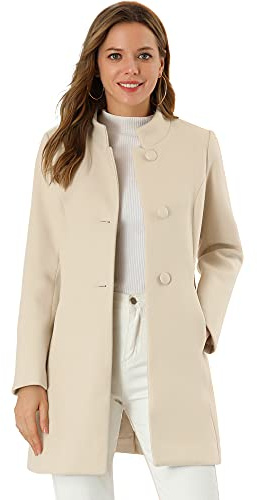 Allegra K Damen Coat Denim-Weste