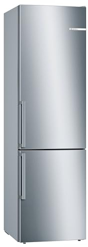 Bosch KGE398IBP, Serie 6, Kühl-Gefrier-Kombination, 201 x 60 cm, 249 L Kühlen & 94 L Gefrieren, LowFrost, BigBox für Gefriergut, längere Frische mit VitaFresh, Leise mit 38 dB, LED, AntiFingerprint