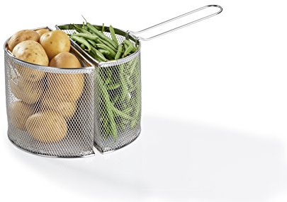 Barazzoni, Doppelkorb für Spaghettitopf, Edelstahl, Ø22cm