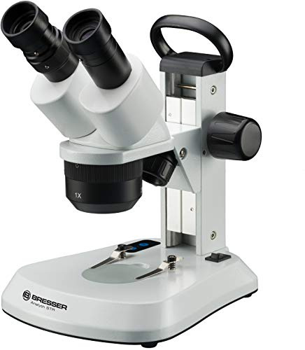 Bresser Mikroskop Analyth STR 10x - 40x Stereo Auflicht- und Durchlicht Mikroskop, Schwarz
