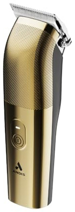 Andis Envy II Cordless Clipper Premium Edition, Professioneller elektrischer Bart- und Haarschneider mit Lithium-Ionen-Akku, Phaze Blade, kabellos, Gold
