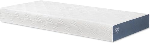 TEMPUR EASE Roll-Matratze 90 x 200 cm - Höhe 18 cm mit Memory Foam, Liegegefühl mittelfest, waschbarer Bezug, Weiß