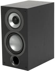 ELAC Uni-Fi 2.0 Regallautsprecher UB52, Bookshelf Speaker für Musikwiedergabe über Stereo-Anlage, 5.1 Surround-Soundsystem, exzellenter und klarer Klang, 3-Wege Lautsprecher, Schwarz