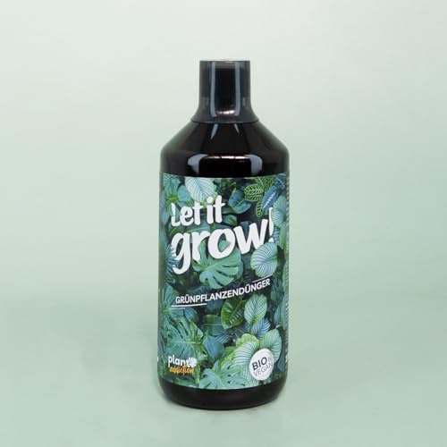 Plantaddiction Grünpflanzendünger 'Let it grow!' - Organischer Bio-Dünger für alle Zimmerpflanzen