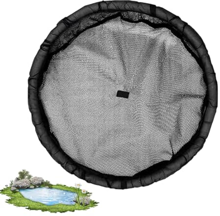 Teich Pflanztopf Schwimmend, 2er Set Treibende Gartenteich Insel Schwimmende Pflanzinsel Schwimmring Für Teichpflanzen, Netzbehälter Mit Feinem Mesh Gartenteichdekoration