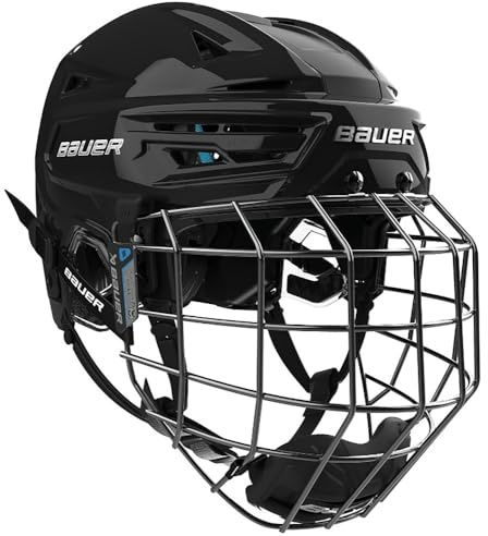 Bauer Re-Akt 55 Eishockey Helm Combo Senior schwarz