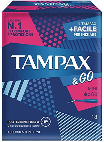 TAMPAX &Go Mini Tampons, 18 Stück