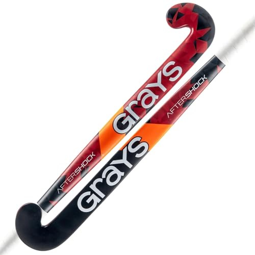 GRAYS Hockey Aftershock UB 61 Hockeyschläger, rot / schwarz, 36.5L Senior