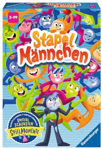 Ravensburger 20854 Stapelmännchen - Geschicklichkeitsspiel für 1-4 Spieler ab 5 Jahren