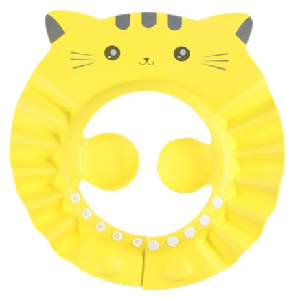 Haarwaschmütze für die Dusche, Baby-Duschhaube - Verstellbarer, schützender Haarwaschhut,Wasserdichte, weiche Bademütze, Baby-Duschhaube für Mädchen,