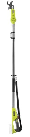 RYOBI 18 V ONE+ Akku-Telesekop-Astschere RY18PLA-0 (Schnittstärke 32 mm, Länge 1,9-2,7m, Schnittdrehmoment 250 Nm, Bypass-Klingen ohne Akku und Ladegerät)