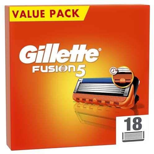Gillette Rasierer, 18 Ersatzklingen - Alte Variante