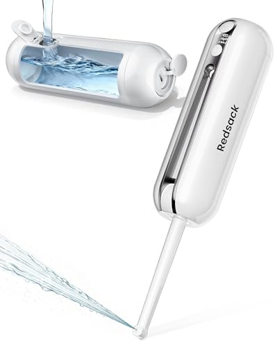 Elektrisches Bidet Tragbares 200ml,Wiederaufladbar Reise Po Dusche,Mobiles | Bidet Handbrause Faltbare,Anti-Rutsch Wasserdichtes Intimdusche,Portable Bidets mit Wasserspeicher für Männern Frauen (Weiß)