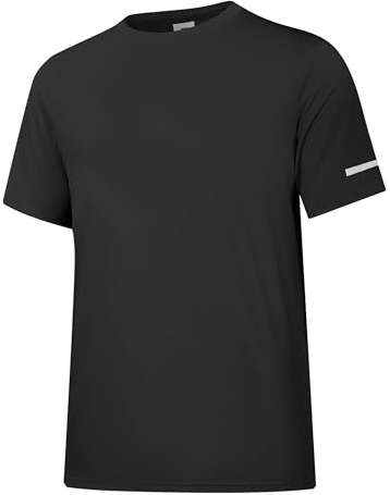 Herren Rash Guard UPF 50+ Sonnenschutz Kurz-/Langarm-T-Shirts Leichtes, schnell trocknendes UV-Schwimm-Shirt