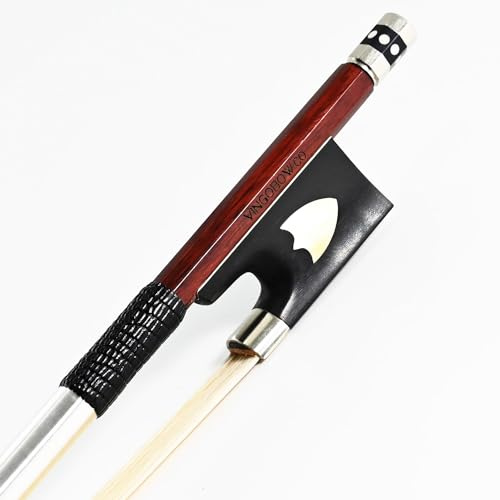 VINGOBOW Pernambuco Geigenbogen Violine Geigen bogen gut ausbalanciert warmer und süßer Klang Ordentliche Arbeit für Profispieler Größe 4/4