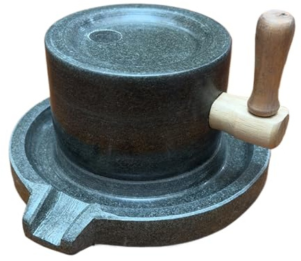 Manuelle Steinmühle Getreide – Pulvermühle, Küchenmühle, Zuhause, Restaurant, Backen, Kaffee, Mehl, Pfeffer, Salz, Nuss, effizient, langlebig, einfach zu bedienen, perfekt, frisch gemahlen, Kochen