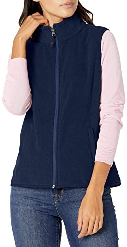 Amazon Essentials Damen Ärmellose Polar Soft Fleece-Weste Mit Klassischer Passform (Erhältlich In Übergröße)