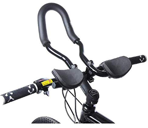 Triathlon Lenkeraufsatz Road Lenkeraufsatz Einstellbare Multi Position Fahrrad Ruhe Lenker Armauflage für Rennräder und Mountainbike Radfahren