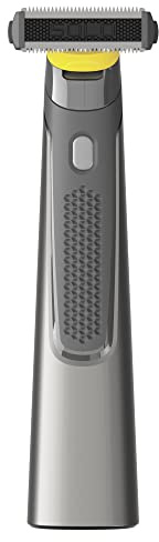 Micro Touch Titanium Solo – elektrischer Rasierer für Bart und Körperhaar – 3 Klingen – trimmen, stylen & rasieren - Akku Bartschneider/Trimmer