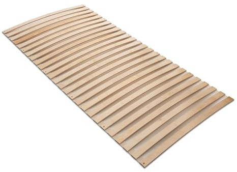 Betten-ABC Madera Natura Federleisten Rollrost - 120x200 cm - aus hochwertigem Birkenschichtholz - hohe Stabilität - für alle Matratzen geeignet - auch für Camper und Wohnmobil - Paketlieferung