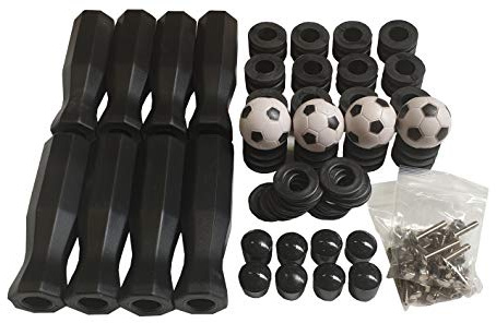 Charlsten Kickertisch Ersatzteil Zubehör Set für 16 mm Stangen