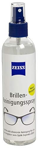 ZEISS Brillen‑Reinigungsspray 120 ml – alkoholfrei, schonend & gründlich, streifenfreie Reinigung für Brillengläser (auch Kunststoff) & optische Oberflächen