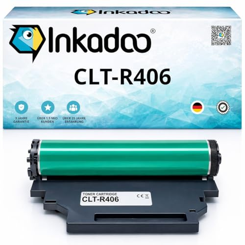 Inkadoo Kompatibel Bildtrommel für Samsung CLT-R406 /See CLX-3305 Series CLP-365 Xpress C 460 FW Xpress SL-C 430 W CLP-360 CLX-3300 Xpress C 400 Series Xpress SL-C 400 Series