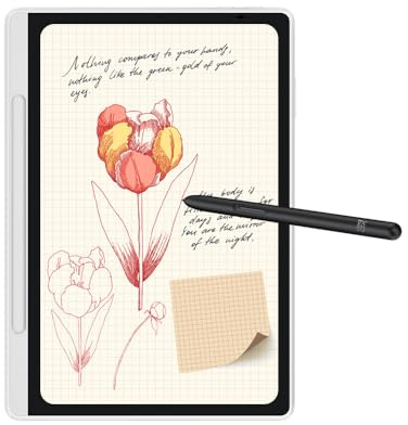XPPen Magic Note Pad, Papier-Tablet mit 10,95-Zoll-Farbdisplay, 16K X3 Pro Stift, DREI Farbmodi, 1200 * 1920 Auflösung, 8000mAh Akku-Kapazität, Android 14 Betriebssystem