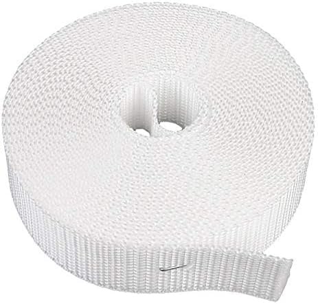 12 meter Maxi Rolladengurt 23 mm Breite weiß original ROLATEC Kleinrolle für Fenster oder Tür
