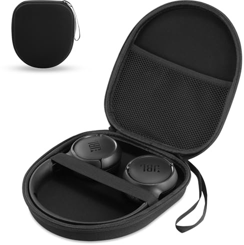 Tasche Kompatibel mit JBL Tune 510BT 520BT 500 720 BT 770 NC 760 NC, Sony WH-CH520 WH-CH720N, Noise Cancelling Wireless Kopfhörer, Tragbare Reisekopfhörertasche Etui (Schwarz)