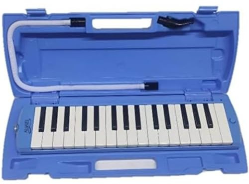 Alysée - Melodica 32 Tasten MH32-BL - Hellblau - Blasmusikinstrumente, Mittelschulmelodica mit 32 Tasten, kompakt, leicht zu transportieren
