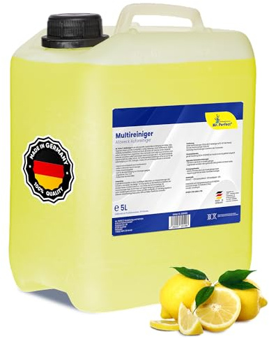 Mr.Perfect® - Profi Multi Reiniger 5L Kanister Auto Reiniger | Polsterreiniger Auto und Teppichreiniger | Kunststoffreiniger und Autoreinigung von Innen und Außen