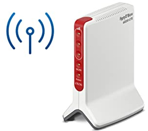 FRITZ!Box 6820 LTE (LTE (4G) und UMTS (3G), WLAN N bis 450 MBit/s, 1 x Gigabit-LAN, geeignet für Deutschland)