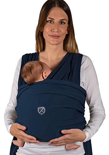 Koala Babycare Babytragetuch - Einfach anzuziehen - Elastisches Tragetuch bis zu 15 kg - Verstellbar und Unisex