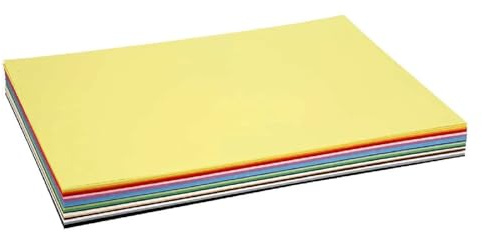 Tonkarton/Farbkarton, DIN A2, 180 g/qm, 20 Blatt in sortierten Farben