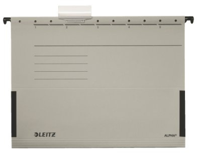 Hängetasche Leitz 1986 Alpha grau