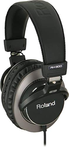 Roland Rh-300 Stereo-Kopfhörer – Premium-Studio-Kopfhörer mit geschlossener Rückseite für professionelles Monitoring