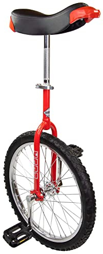 Indy Deluxe Einrad 20 Zoll Einzelrad Einradständer| Ideal für Kinder und Erwachsene | Fahrrad Einrad Trainer | Gleichgewicht Radfahren