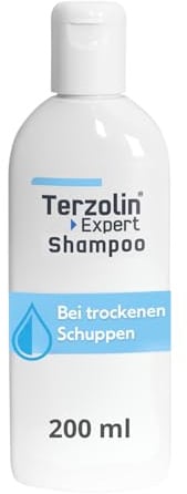 Terzolin Expert Shampoo bei trockener Kopfhaut, 200 ml - Gegen Schuppen, Juckreiz und Ekzeme
