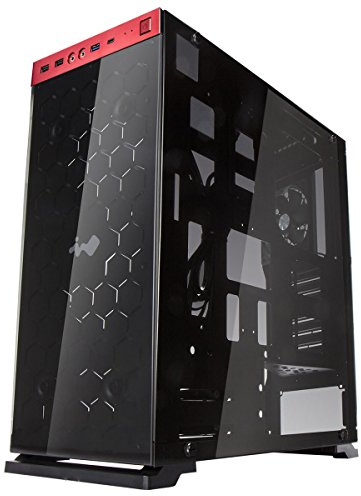 In Win 805 Laufwerksgehäuse, Aluminium, USB 3.1, Typ C ATX, Rot