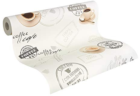 A.S. Création Tapete Faro Küchentapete 10,05 m x 0,53 m beige braun creme Made in Germany 943081 94308-1