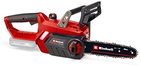Einhell Akku-Kettensäge GE-LC 18/25 Li-Solo Power X-Change (18 V, 23 cm Schnittlänge, 4,5 m/s Kettengeschwindigkeit, autom. Kettenschmierung, werkzeuglose Kettenspannung, ohne Akku)