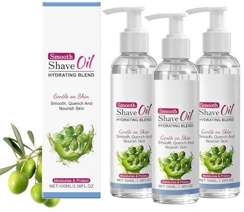 Glattes Rasieröl, After Shave Damen und Frauen, Vor- und Nachbehandlung für Gesicht, Körper und Beine, Glatt, Sanft, Refreshing and Comfortable, Skin-Friendly (3)